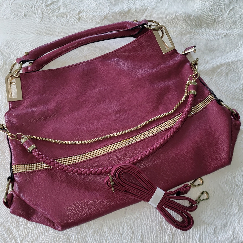 *NEW* Burgundy Women's Shoulder Bag